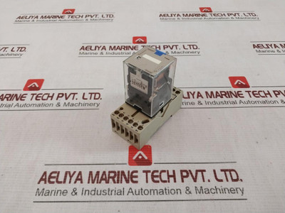 Omron Mks3Pin-d-5 Single Phase General Purpose Relay With Socket 10A 400Vac
