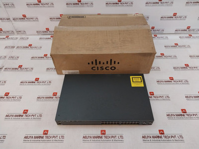 Cisco Ws-c2960X-24Ts-in Lan Base Switch 100-240V 12V-5A