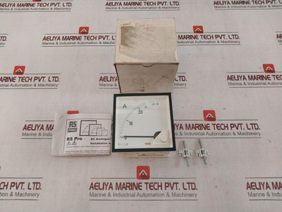 Rs Pro 186-2467 Moving Iron Ac Analogue Panel Meter Ammeter 25A (X2)