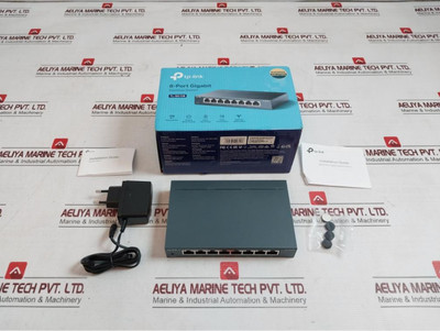 Tp-link Tl-sg108 8-port Gigabit Desktop Switch 10/100/1000Mbps 100–240V