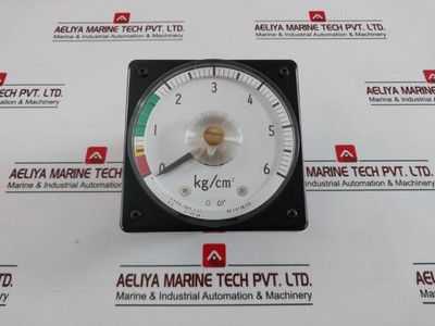 Toyo Keiki Dvf-11 Pressure Indicator Jis C1102 0-6 Kg/Cm2