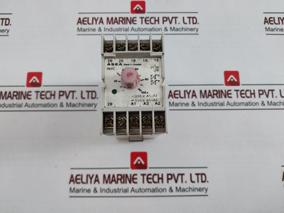 Asea Rkec Time Relay 0-100S Ue 250V, Ie 1.5A Ac11 0.2A Dc11 672