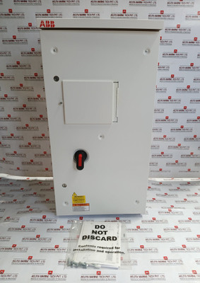 Abb Ach580-pcr-034A-4+B058 3-ph Hvac Enclosed Control Panel 440-480 Vac 50-60 Hz