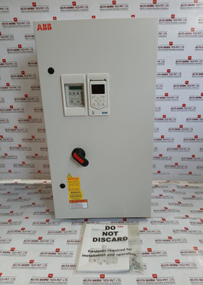 Abb Ach580-bcr-077A-4+B056+F267 Hvac Enclosed Industrial Control Panel 0–500 Hz