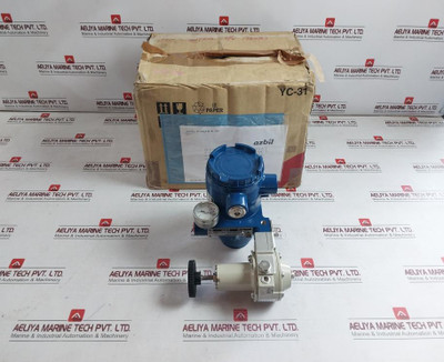 Azbil Avp302 Smart Valve Positioner With Air Regulator Kz03-2A Ip66 12Vdc 970Kpa