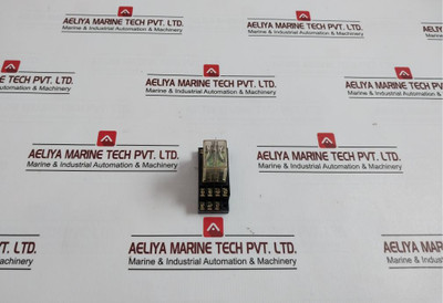 Tec Mpm-100 General Purpose Relay With Base Mpf-24 Dc 12V
