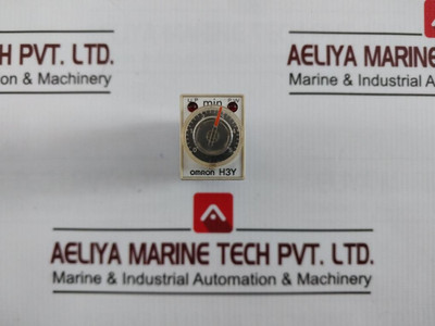 Omron H3Y-2 Timer 110Vac 5A 0-5 Min 250Vac 18Y40N