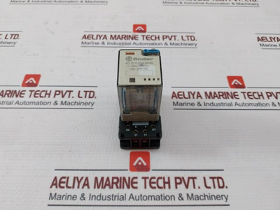 Finder 60.12.9.024.0040 General Purpose Relay With 90 Series Socket 24V Dc