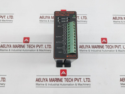 Delta Dtps-77-2 Isolated Power Distribution Ac 220V Dc 24V 4-20Ma Dc