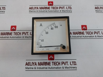 Saci 0-100/200A Analog Ammeter 100/5A Saci 0-100/200A Analog Ammeter 100/5A