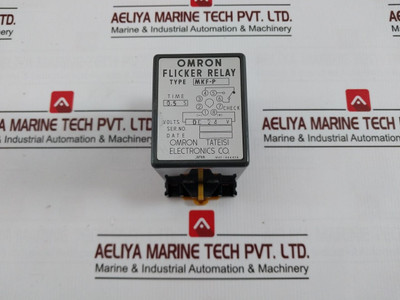 Omron Tateisi Mkf-p Flicker Relay Mkf-44A45A Dc 24V 250V 7.5A
