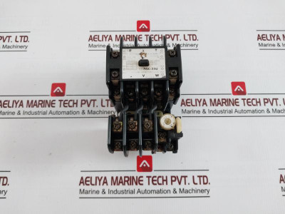 Togami Pak-25U Magnetic Contactor With Relay S-106-117, Cr-20-3 Jem A-1-0 600V