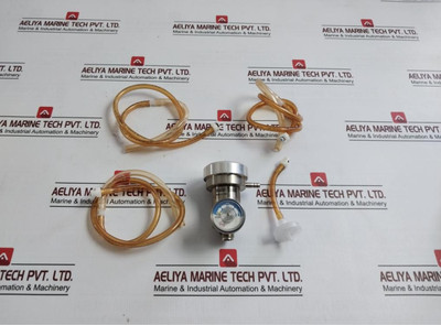 Industrial Scientific 2001 Pressure Gauge With Clear Flex 60 Tubing 0-70 Bar
