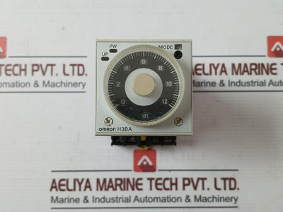 Omron H3Ba-n Solid-state Timer Module With Base 24V Dc P2Cf-11 0-12 Min