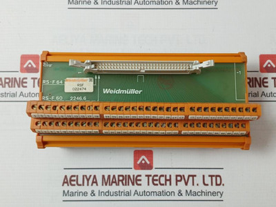 Weidmuller Rs-f 60 2246.6 Interface Terminal Board Module 250V