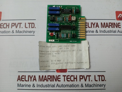 Uzushio Electric Uat-ch Adc Check Card Pcb Card