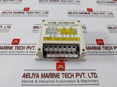 Alarm Distributor 0.5A 125Vac/0.2A 110Vdc/1.0A 24Vdc