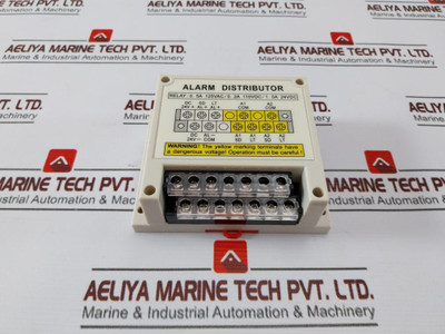 Alarm Distributor 0.5A 125Vac/0.2A 110Vdc/1.0A 24Vdc