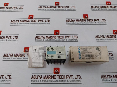Siemens 3Rt1916-2Fl31 Relay Auxiliary Switch Ac/Dc 200-240V 5-100S