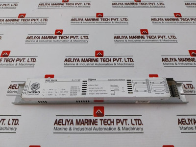 Wipro Wbf 90414 Sigma Electronic Ballast 4 X 14 W Ur - 150-270V Un - 240V