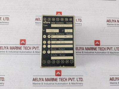 Sfere Ccii Contactor 220V 50Hz 0-20Ma