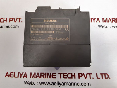 Siemens Simatic S7 1P6Es7 321-1Bl00-0Aa0 Digital Input Module Siemens Simatic S7 1P6Es7 321-1Bl00-0Aa0 Digital Input Module