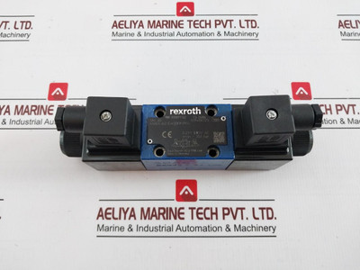 Rexroth R900911762 Directional Spool Valve W/ Coil R900020175 350 Bar 120V/60Hz