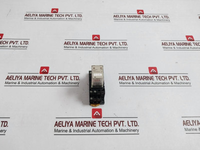 Omron My4 Miniature Power Relay With Base 220/240Vac (S) 5A 250Vac 30Vdc