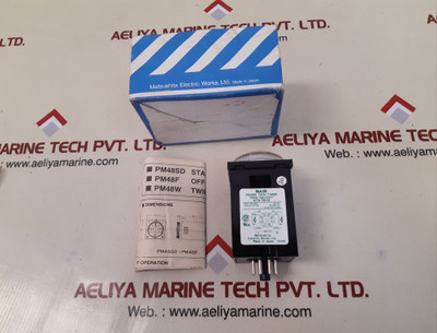 Matsushita pm48w-100h-dc24v twin timer ata 7212 Matsushita pm48w-100h-dc24v twin timer ata 7212