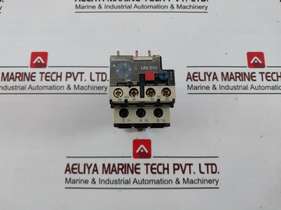 Telemecanique Lr2 D1310 Thermal Overload Relay For Motor Class 10 Jem 1356-s