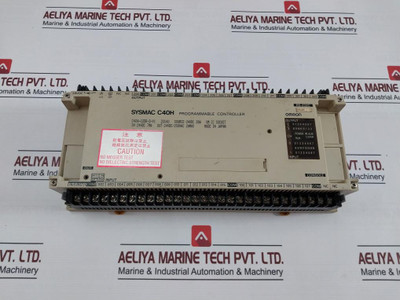 Omron C40H-c2Dr-d-v1 Sysmac C40H Programmable Controller 24Vdc 20W