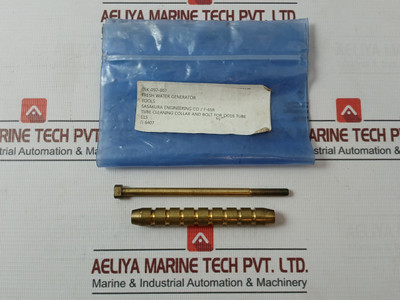 Sasakura Engineering 115 Tube Cleaning Collar And Bolt For Od16 Tube, F-65R Used