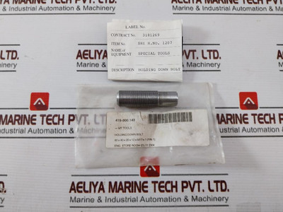 Kawasaki Gt-43 Holding Down Bolt Shi H. No. 1207 81269-7701 New Kawasaki Gt-43 Holding Down Bolt Shi H. No. 1207 81269-7701 New