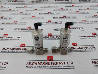 Ham-let Hm20-4Vkc-gf4M4-sp-300Psi Pneumatic Diaphragm Valve Used