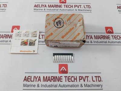 Lot Of 18X Weidmuller 1718160000 Terminal Block Jumper Zqv 2.5N/10Sw