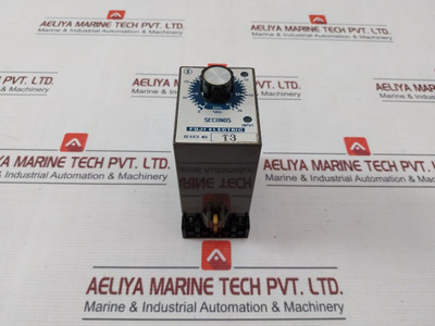 Fuji Electric Atm2Pad Motor Timer With Base 0-60Sec 110V 50/60Hz
