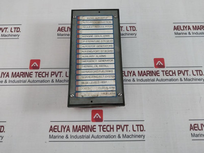 Racal Marine Electronics 77251 Aa Alarm Repeater Unit Racal Marine Electronics 77251 Aa Alarm Repeater Unit