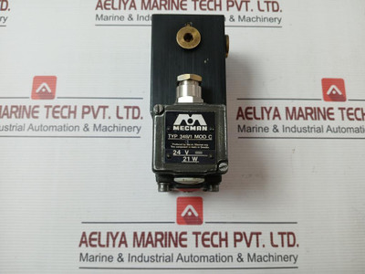 Mecman 3481 Pneumatic Solenoid Valve Mod C 24V 21W
