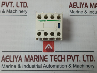 Schneider Electric/Telemecanique Ladn04 Auxiliary Contact Block 690V 10A