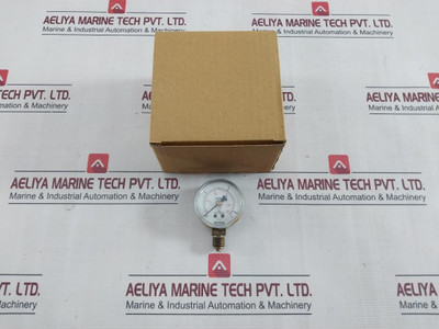Unitor En562 Oxygen Pressure Gauge 0-16 Bar 0-230 Lbf/In2