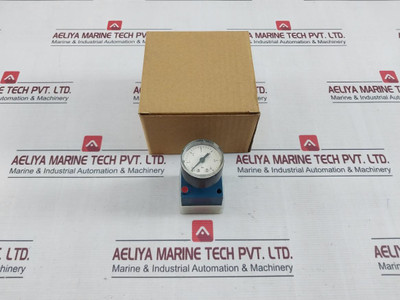 Wabco 3526010520 Pneumatic Control Valve With Gauge 0-6 Bar