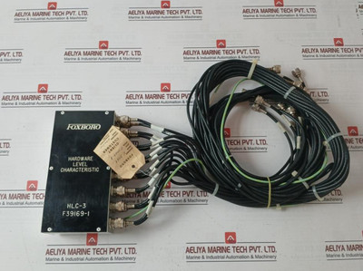 Foxboro Hlc-3 Hardware Level Characteristic Module L8005Zx-b Rev.B S8001Lg Foxboro Hlc-3 Hardware Level Characteristic Module L8005Zx-b Rev.B S8001Lg