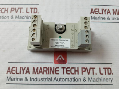 Relcom Fcs-ti-pl Fieldbus Isolating Terminator Module Fcs-m1-9801