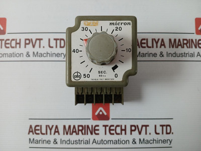 Cdc 0410 Timer Delay Relay 0-50 Sec 60Hz Cdc 0410 Timer Delay Relay 0-50 Sec 60Hz