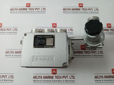 Nakakita Seisakusho Ns737D-c Positioner With Filter Regulator Ns770C 5 Kgf/Cm2