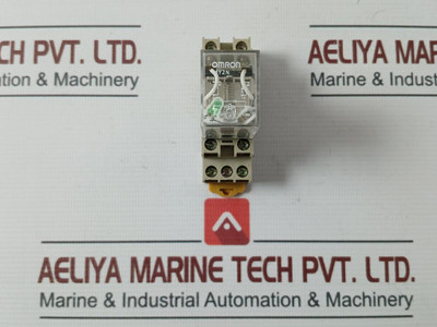 Lot of 2x Omron MY2N Power Relay 5a 240vac
