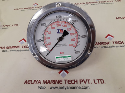 Stewarts pressure gauge 30000 psi/2000 bar