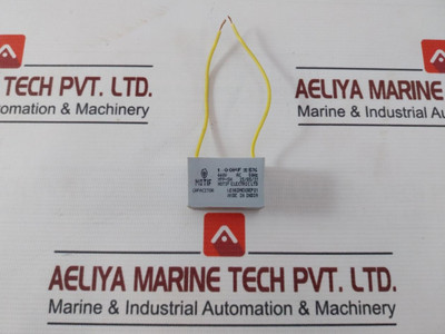 Motif Mpp-sh Capacitor 1.00µF 5% 440Vac 50Hz Motif Mpp-sh Capacitor 1.00µF 5% 440Vac 50Hz
