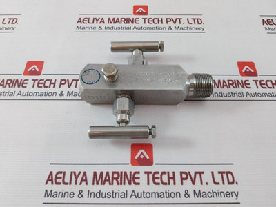 V-572Sct 316Ss Block And Bleed Manifold Valve 10000 Psi @ 200F