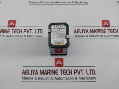 Omron Apr-s Phase Reversal Relay With Base Ac 200/220V 50/60Hz